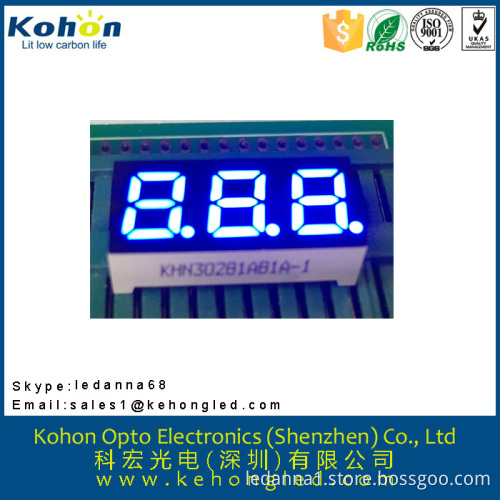 China best sale three digit LED seven segment display for home applicance
